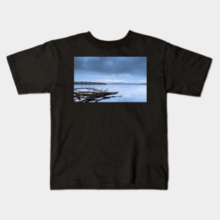 Evening Shower at Catalina Bay Kids T-Shirt